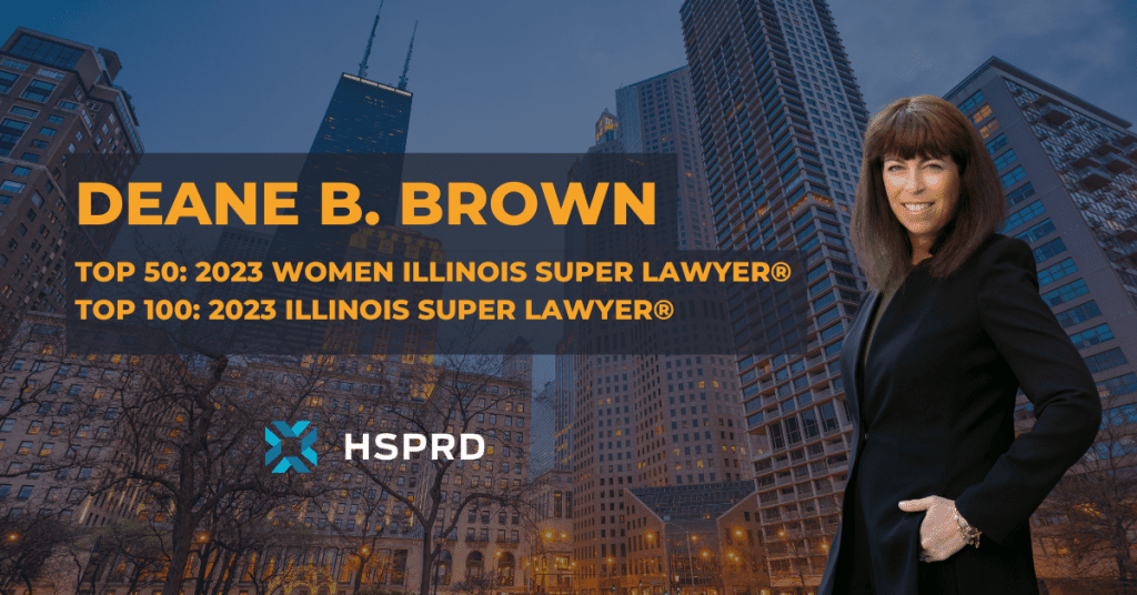 Deane B. Brown 2023 Top 50 Women Illinois Super Lawyer / top 100 Illinois Super Lawyer